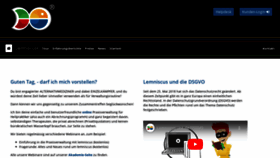 What Lemniscus.de website looked like in 2024 (1 year ago)