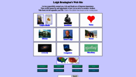 What Leighb.com website looks like in 2024 