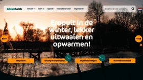 What Leisurelands.nl website looks like in 2024 