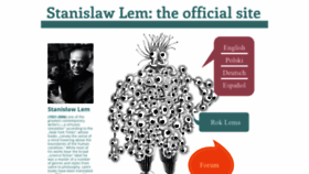 What Lem.pl website looks like in 2024 
