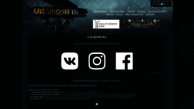 What Lacrimosafan.ru website looks like in 2024 