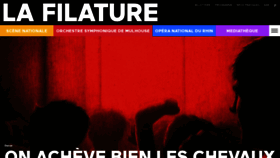 What Lafilature.org website looked like in 2024 (1 year ago)