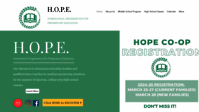 What Lrhope.com website looks like in 2024 