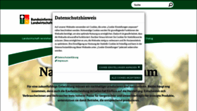What Landwirtschaft.de website looks like in 2024 