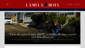 What Lasillarota.com website looks like in 2024 