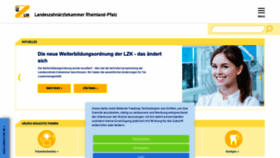 What Lzk.de website looks like in 2024 