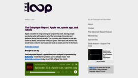 What Loopinsight.com website looks like in 2024 