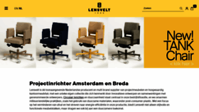 What Lensvelt.nl website looks like in 2024 