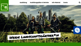 What Landschaftsgaertner.com website looks like in 2024 