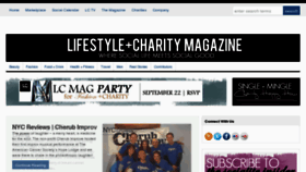 What Lifestyleandcharity.com website looked like in 2011 (12 years ago)