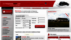 What Letelegramme-immo.com website looked like in 2011 (13 years ago)