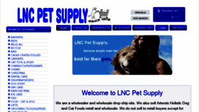 What Lncpetsupply.com website looked like in 2011 (13 years ago)