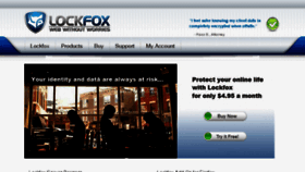 What Lockfox.com website looked like in 2011 (13 years ago)