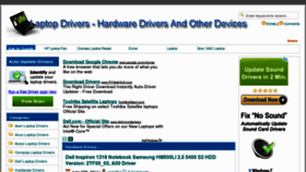 What Laptop-driver.net website looked like in 2011 (12 years ago)