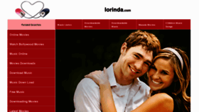 What Lorinda.com website looked like in 2011 (12 years ago)