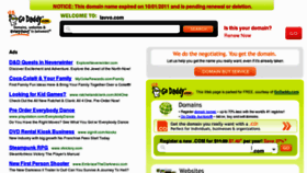 What Lavvo.com website looked like in 2011 (12 years ago)