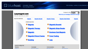 What Lazymagnet.com website looked like in 2011 (13 years ago)