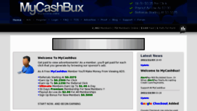 What Mycashbux.com website looked like in 2011 (12 years ago)