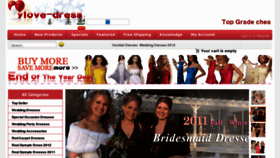 What Mylove-dress.com website looked like in 2011 (12 years ago)
