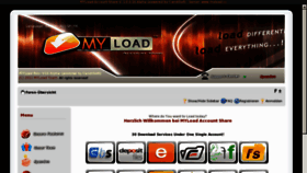 What Myload.cc website looked like in 2011 (12 years ago)