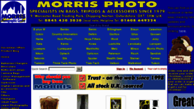 What Morrisphoto.co.uk website looked like in 2011 (12 years ago)