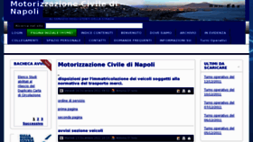 What Motorizzazionecivilenapoli.it website looked like in 2011 (12 years ago)
