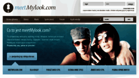 What Meetmylook.com website looked like in 2012 (12 years ago)