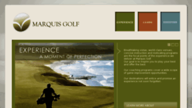 What Marquisgolf.com website looked like in 2012 (12 years ago)