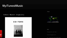 What Myitunestmusic.info website looked like in 2012 (12 years ago)