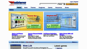 What Mobiano.com website looked like in 2012 (12 years ago)
