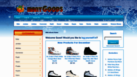 What Manygoods.com website looked like in 2012 (12 years ago)