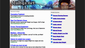 What Multqa.net website looked like in 2012 (12 years ago)