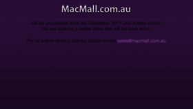 What Macmall.com.au website looked like in 2012 (12 years ago)