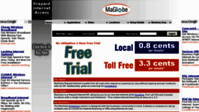 What Maglobe.com website looked like in 2012 (12 years ago)