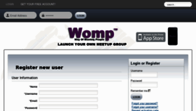 What Mywomp.com website looked like in 2012 (12 years ago)