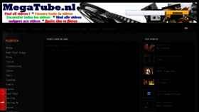 What Megatube.nl website looked like in 2012 (12 years ago)
