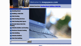 What Megspace.com website looked like in 2012 (12 years ago)