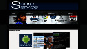 What Mobilefootie.com website looked like in 2012 (12 years ago)