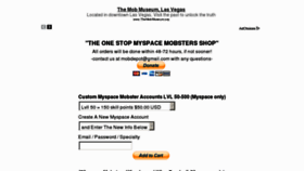 What Mobdepot.com website looked like in 2012 (12 years ago)