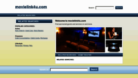 What Movielink4u.com website looked like in 2012 (12 years ago)