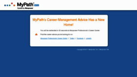 What Mypath.com website looked like in 2011 (13 years ago)
