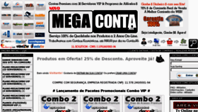 What Megaconta.net website looked like in 2012 (12 years ago)