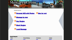 What Men4rent.com website looked like in 2012 (12 years ago)