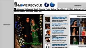 What Movierecycle.com website looked like in 2012 (12 years ago)