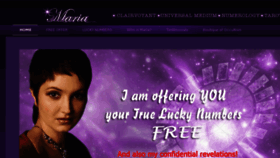What Mariamedium.com website looked like in 2012 (12 years ago)