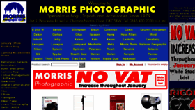 What Morrisphoto.co.uk website looked like in 2011 (13 years ago)