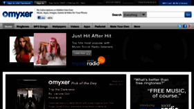 What Mymyxer.com website looked like in 2012 (12 years ago)