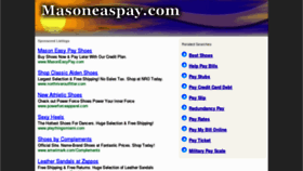 What Masoneaspay.com website looked like in 2012 (12 years ago)