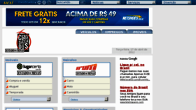 What Multiclassificados.com.br website looked like in 2012 (12 years ago)