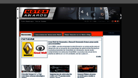 What Motorawards.com website looked like in 2011 (13 years ago)